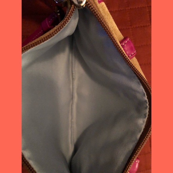 Coach Suede Wristlet Wallet - Picture 5 of 5